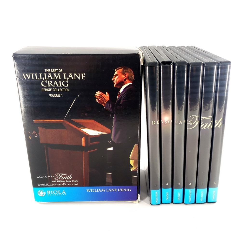The Best Of William Lane Craig Debate Collection Volume 1 DVD Box Set